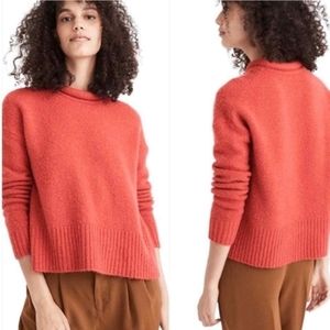 Madewell Fulton Roll Neck Pullover Wool Alpaca Sweater Size XS